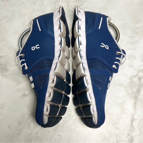 On Cloud Women’s Running Shoes Size 7 Navy Blue Lightweight Comfort Sneaker - Picture 10 of 11